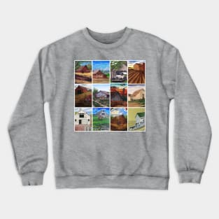 Barns at the Farm Crewneck Sweatshirt